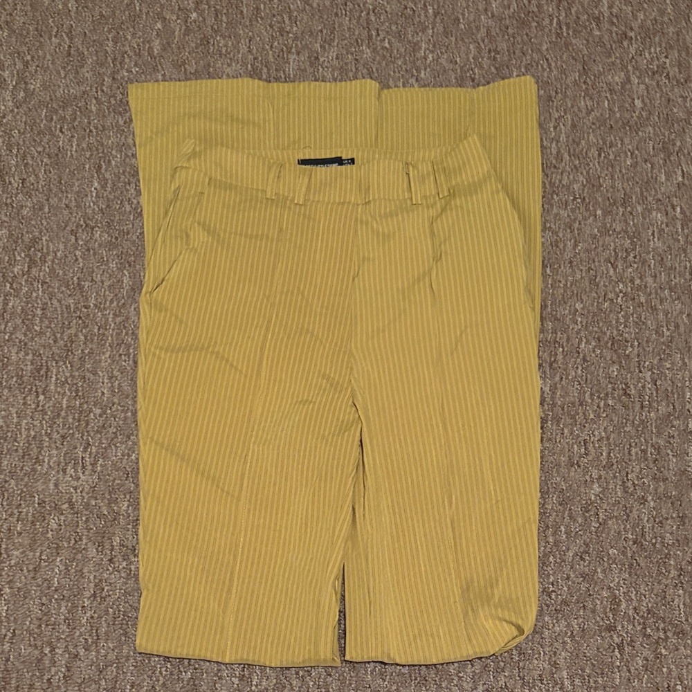 PrettyLittleThing Mustard Corduroy Men's Pants